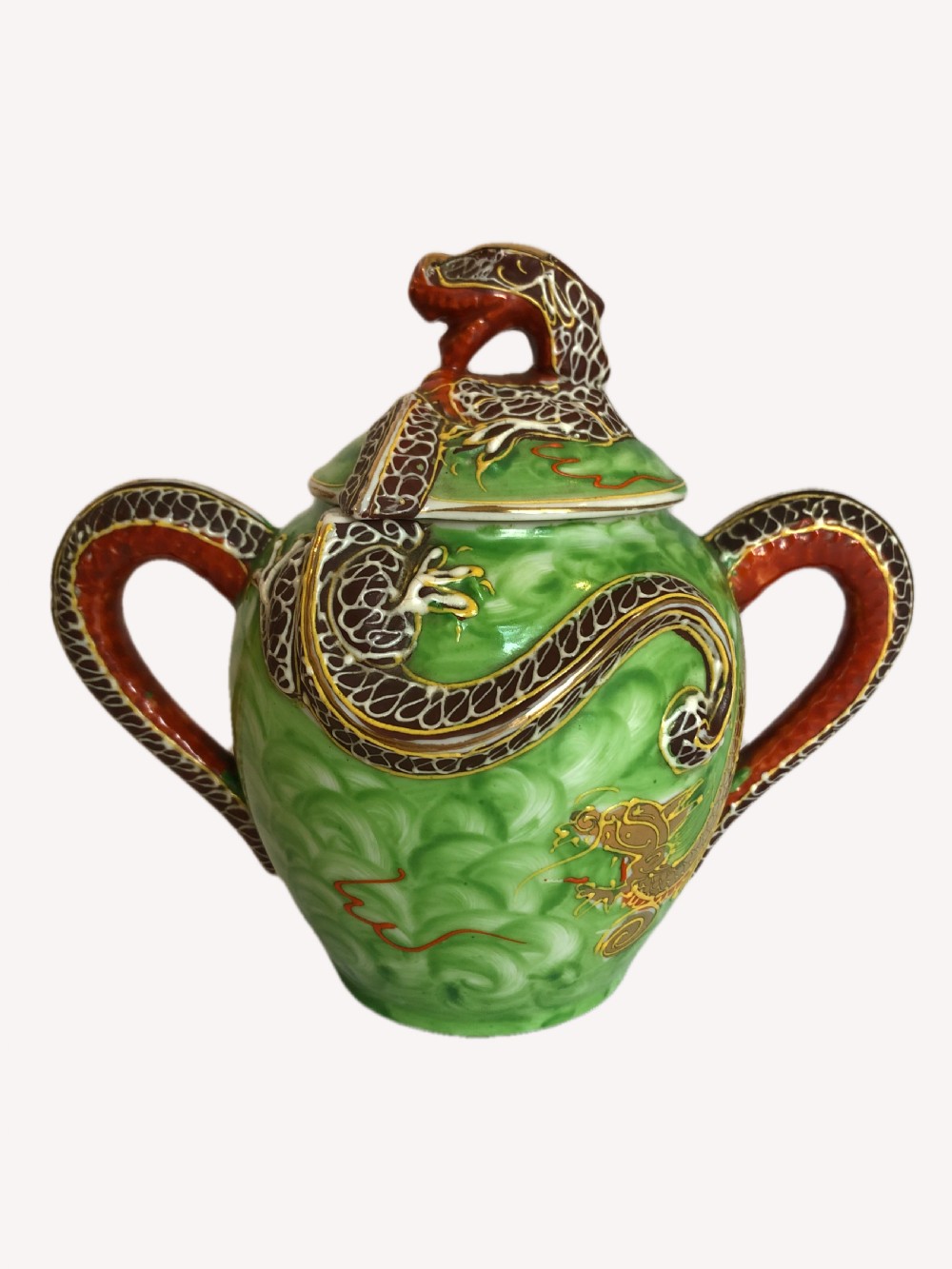 Unique Antique Japanese Part Tea Set View VIII