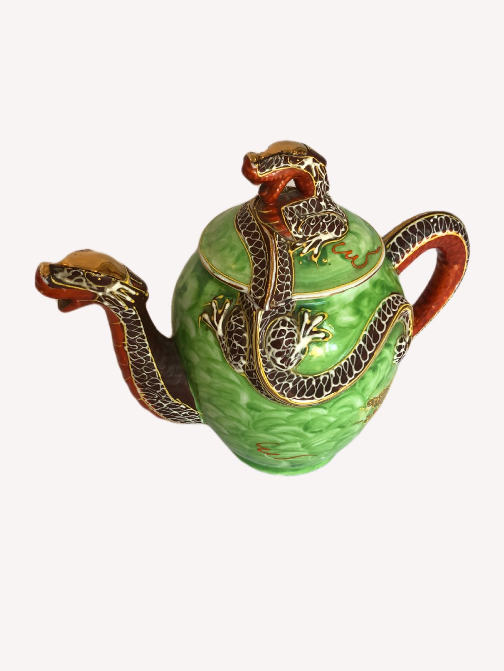 Unique Antique Japanese Part Tea Set View XII