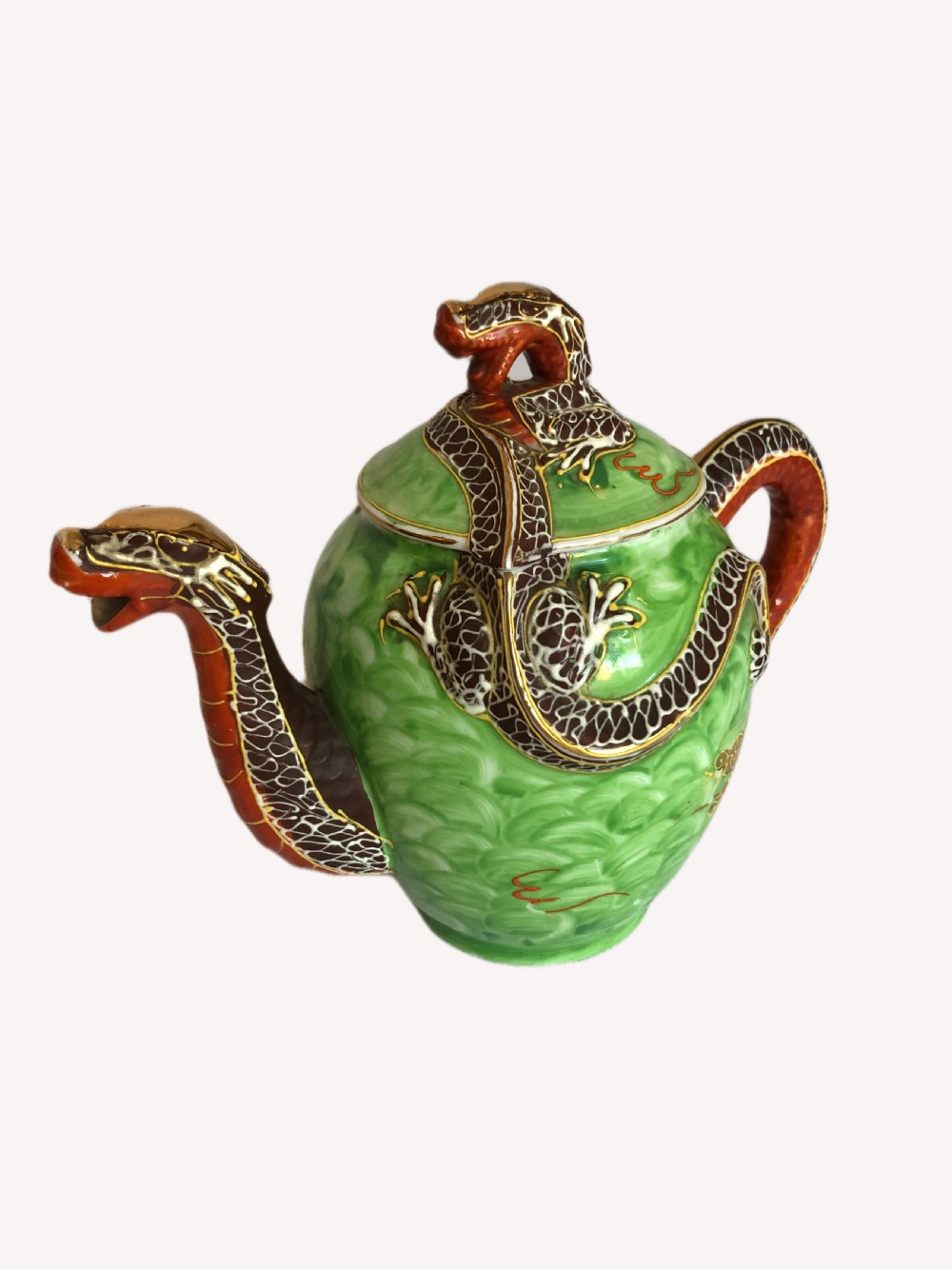 Unique Antique Japanese Part Tea Set View XIV
