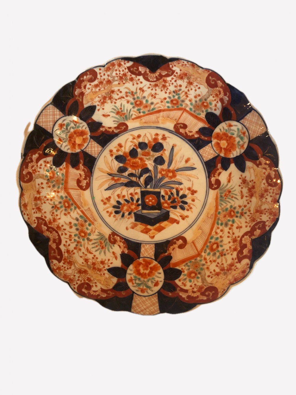 Quality Antique Japanese Imari Plate View II