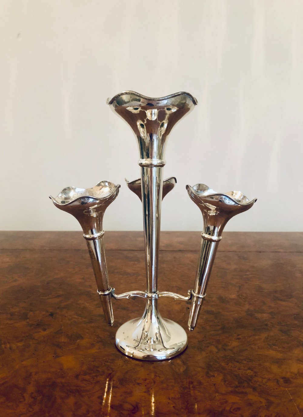 George V Silver Table Epergne