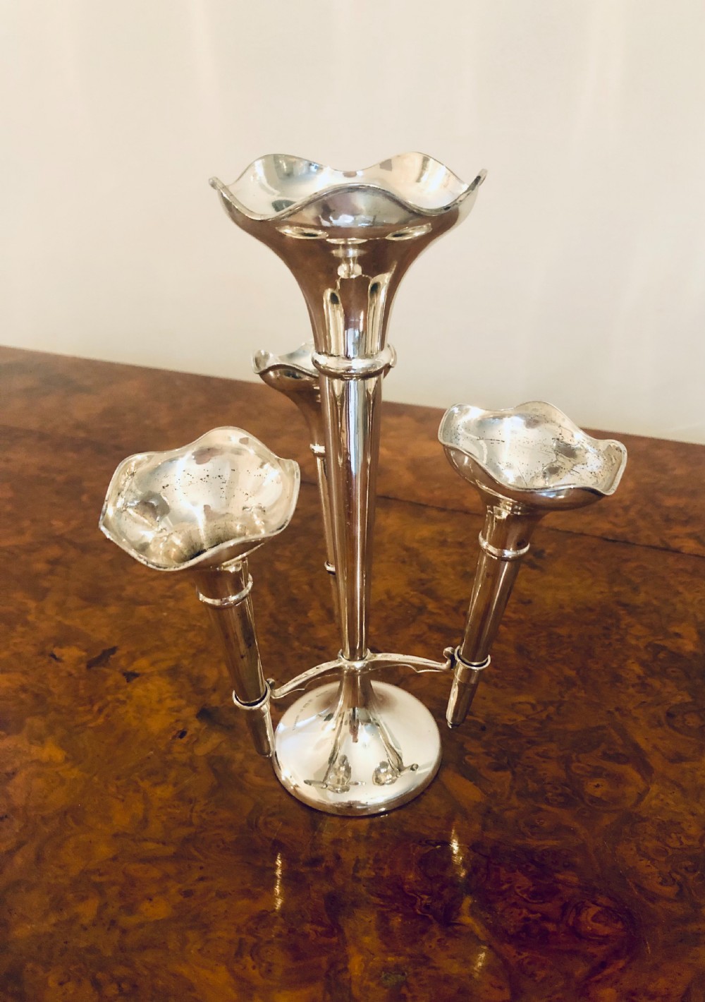 George V Silver Table Epergne View III
