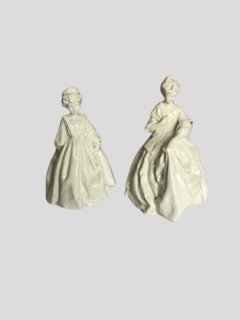Pair Of Continental Porcelain Figures