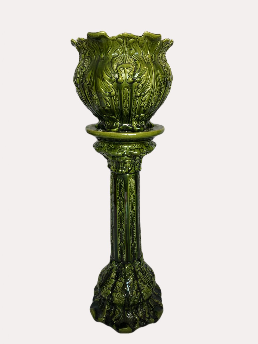 Fantastic Large 19th Century Victorian Jardiniere on A Stand View VI