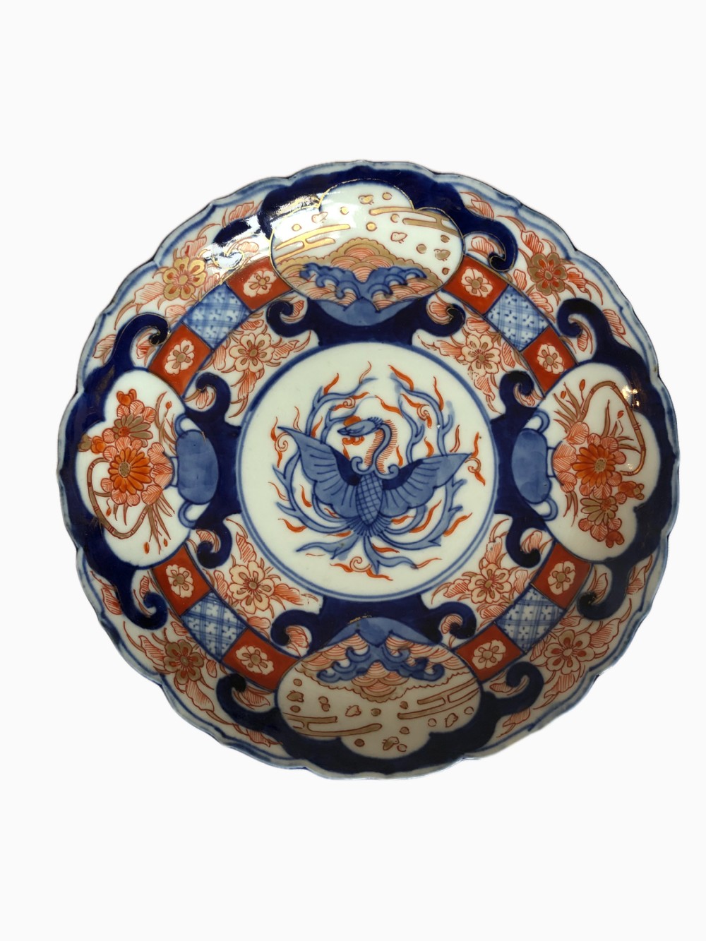 Fine Quality Pair Of Antique Japanese Imari Plates View XI