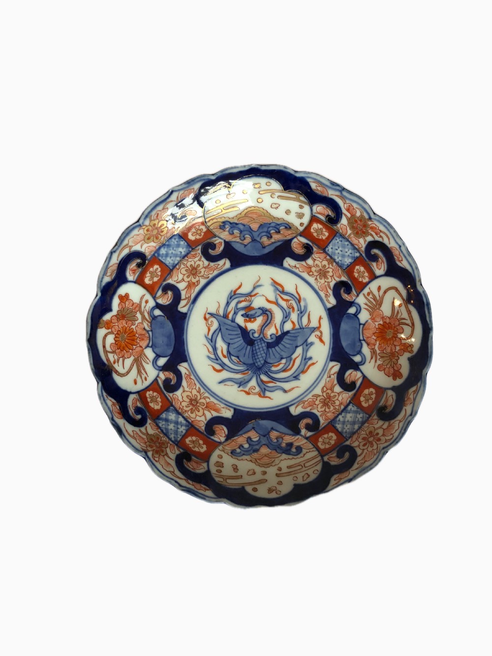 Fine Quality Pair Of Antique Japanese Imari Plates View II
