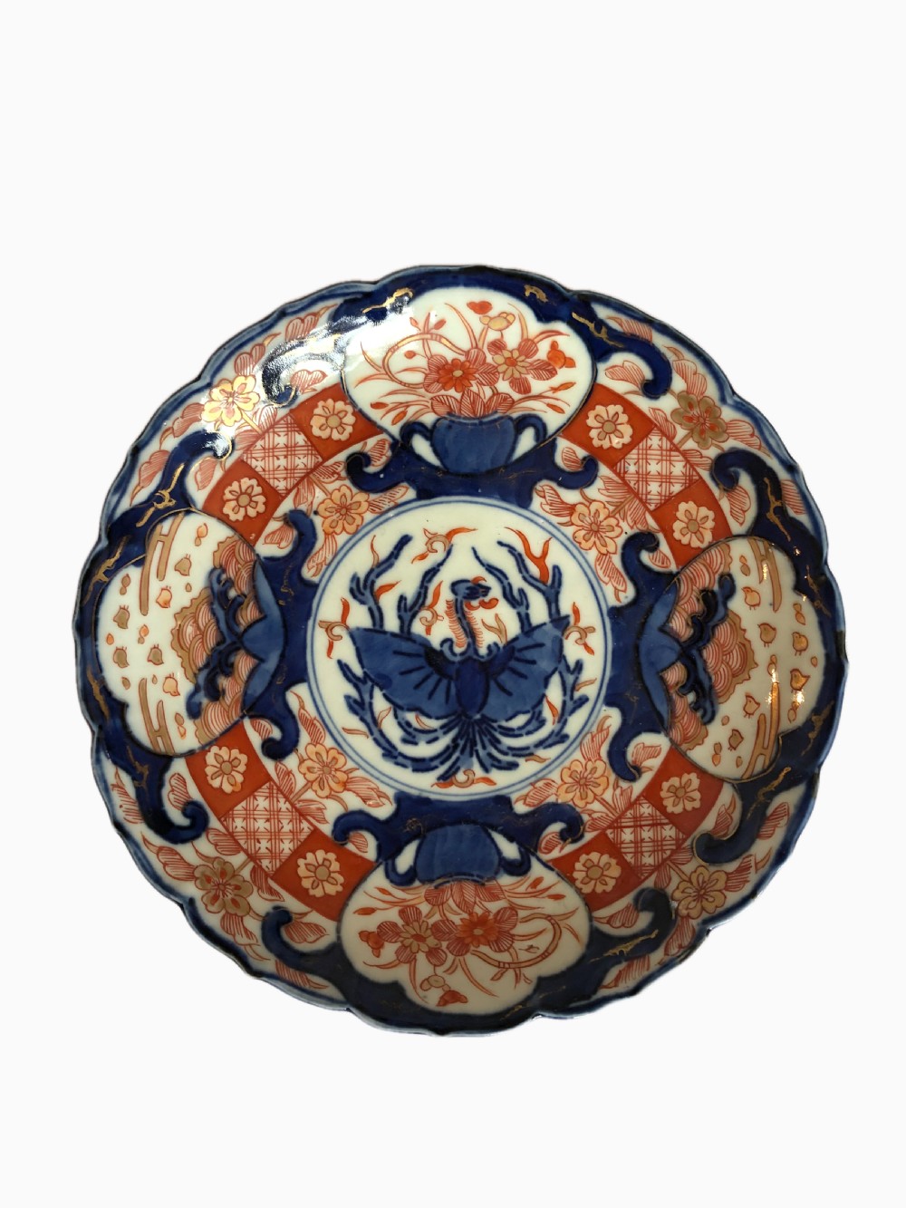 Fine Quality Pair Of Antique Japanese Imari Plates View VI