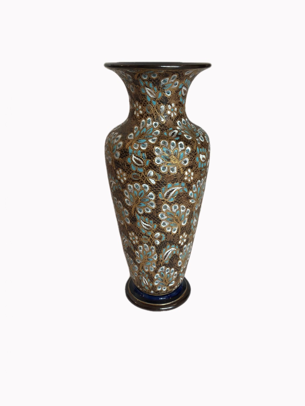Large Quality Antique Doulton Vase View V