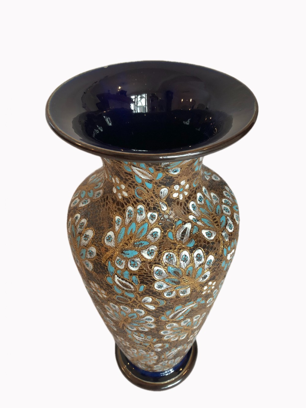 Large Quality Antique Doulton Vase View VII
