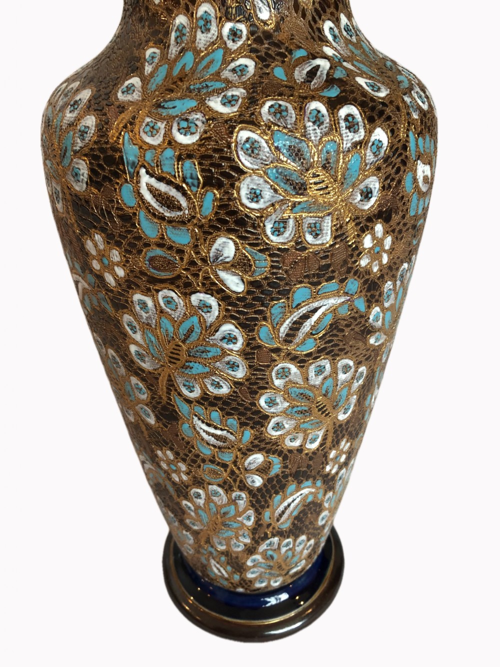 Large Quality Antique Doulton Vase View VIII