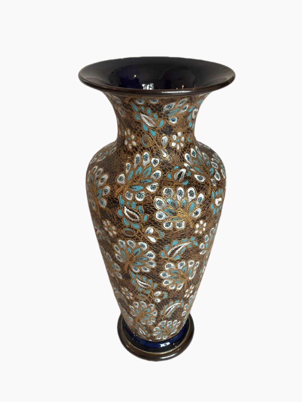 Large Quality Antique Doulton Vase View X