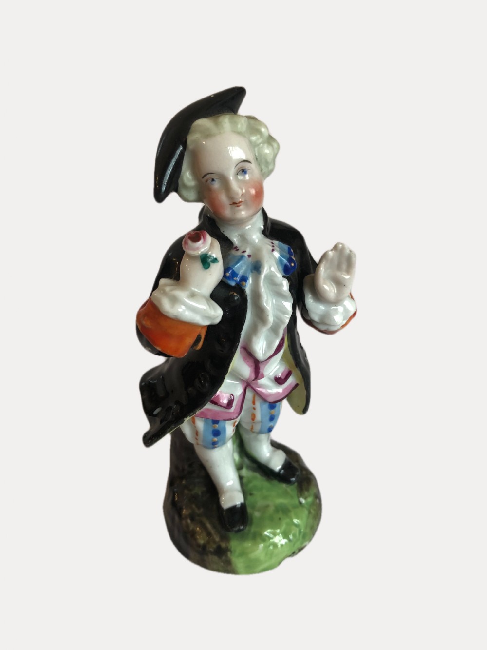 Antique Porcelain Continental Figure  View VI