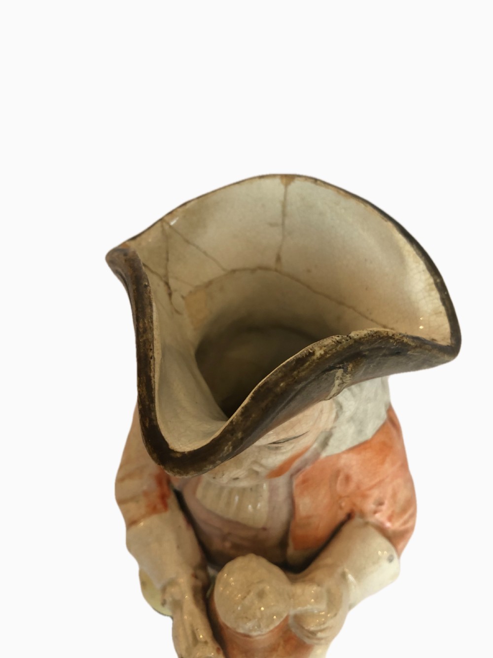 Antique Victorian Staffordshire Toby Jug View II