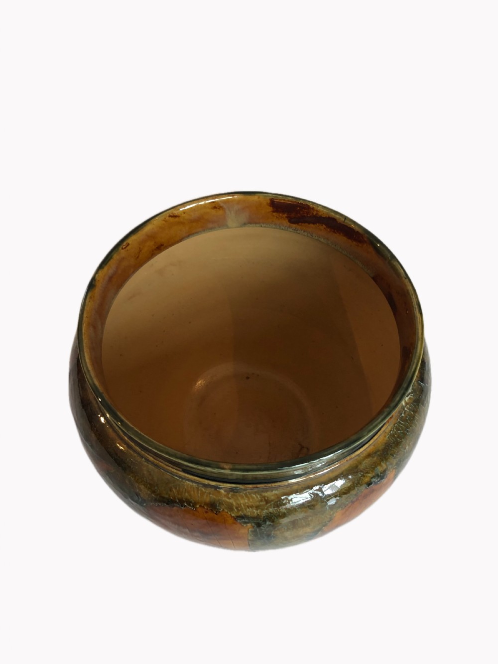 Quality Antique Doulton Circular Jardiniere View VIII