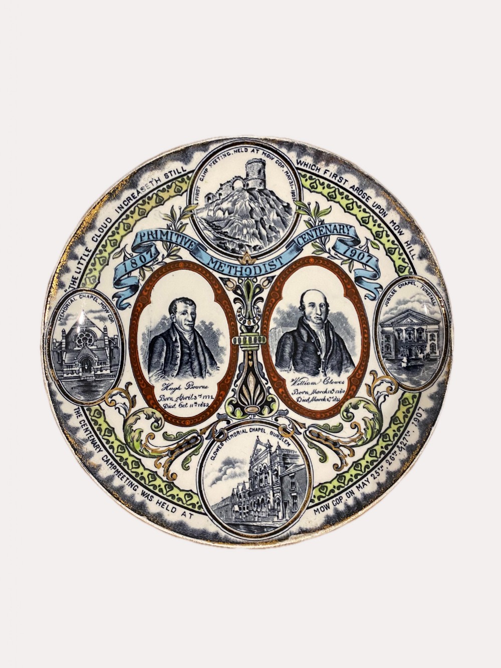 Antique Centenary Plate Dated 1907