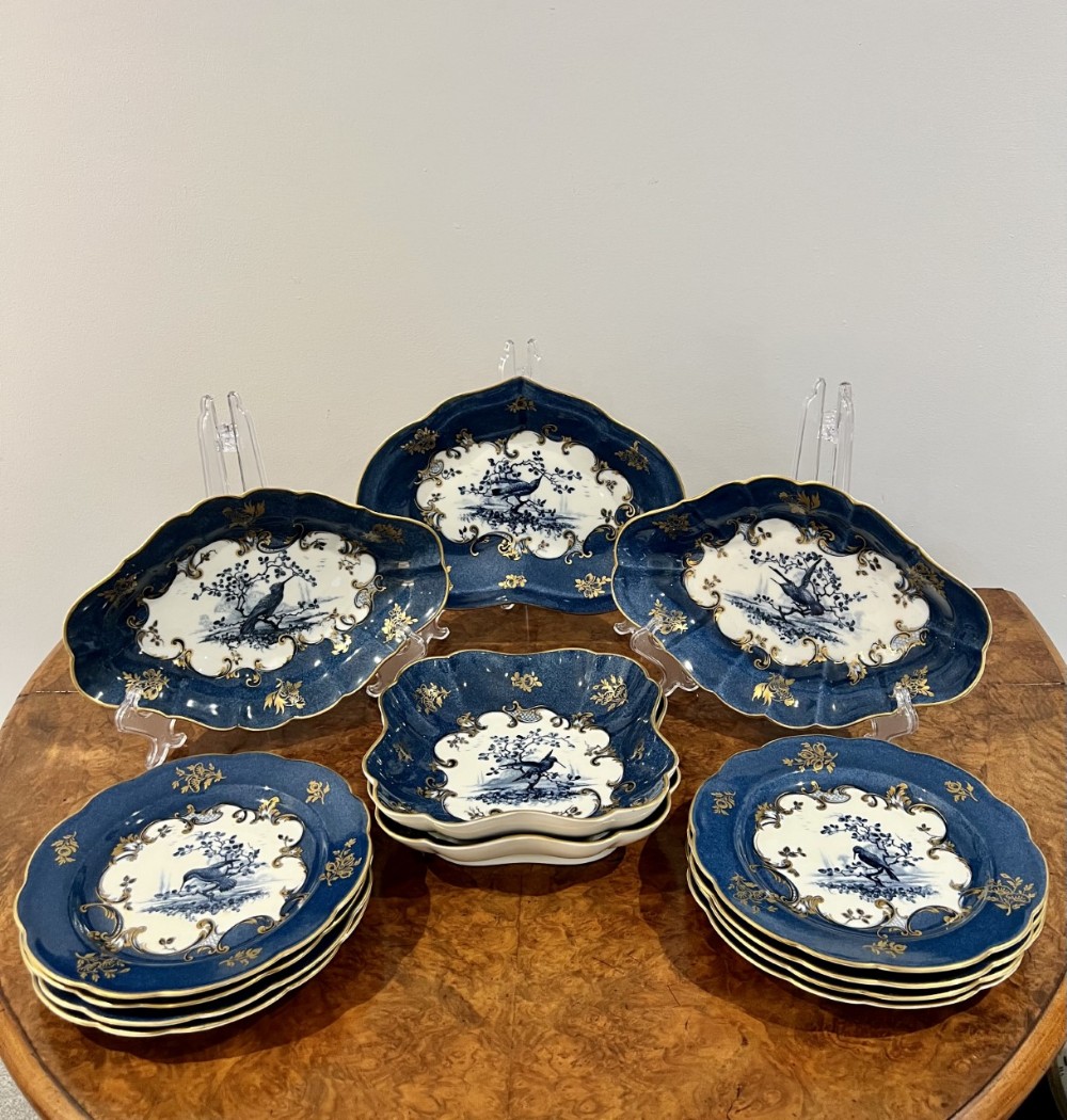 Wonderful antique Royal Worcester part dinner service