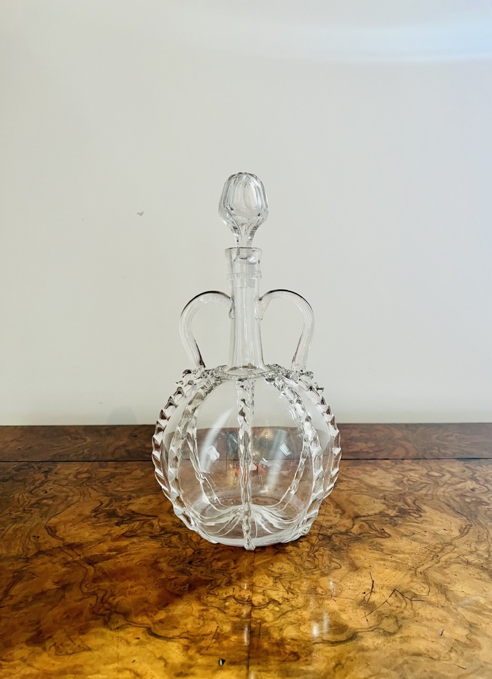 Fantastic quality Georgian Dutch decanter 