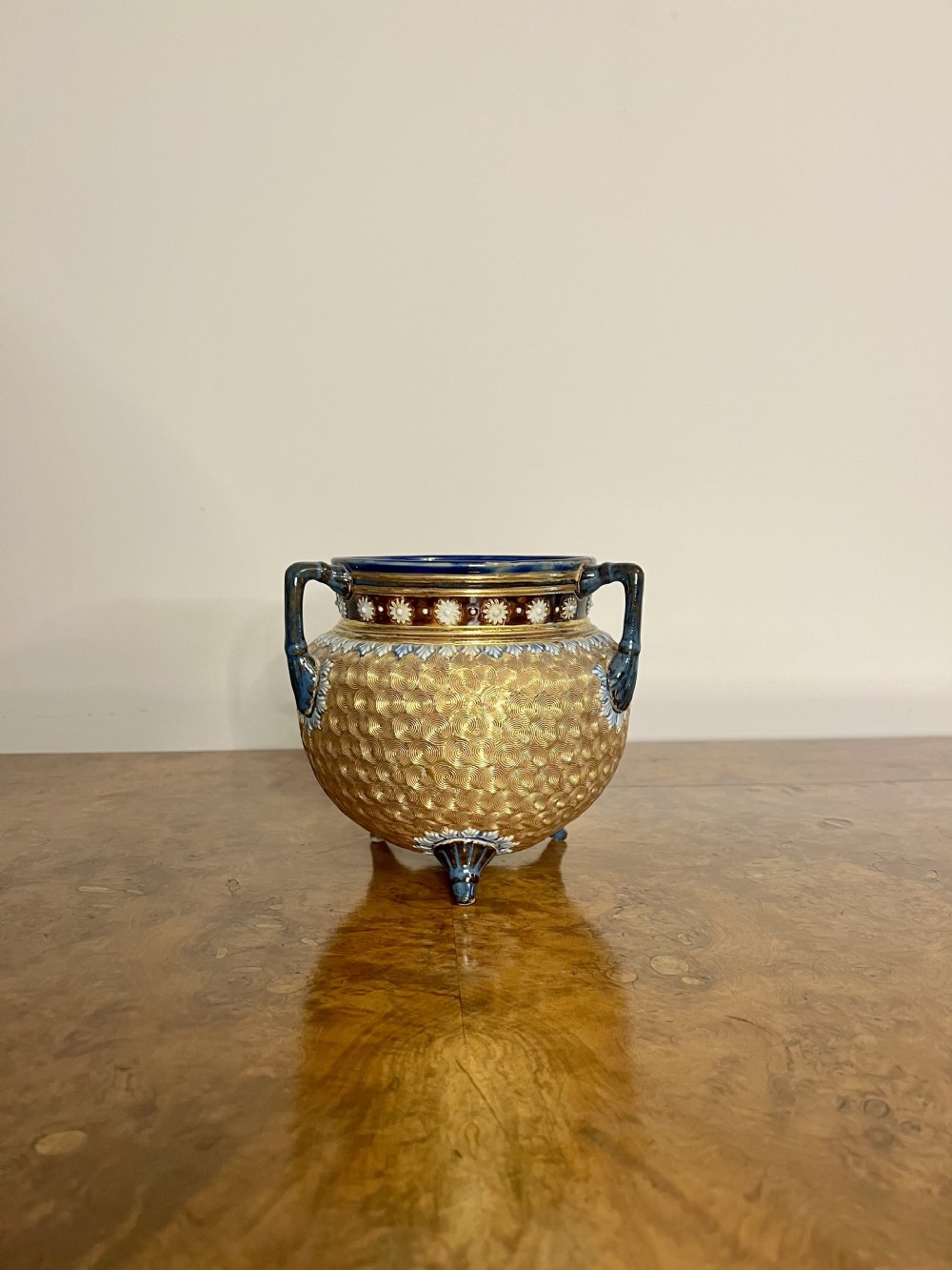 Wonderful antique Doulton Burslem jardiniere 
