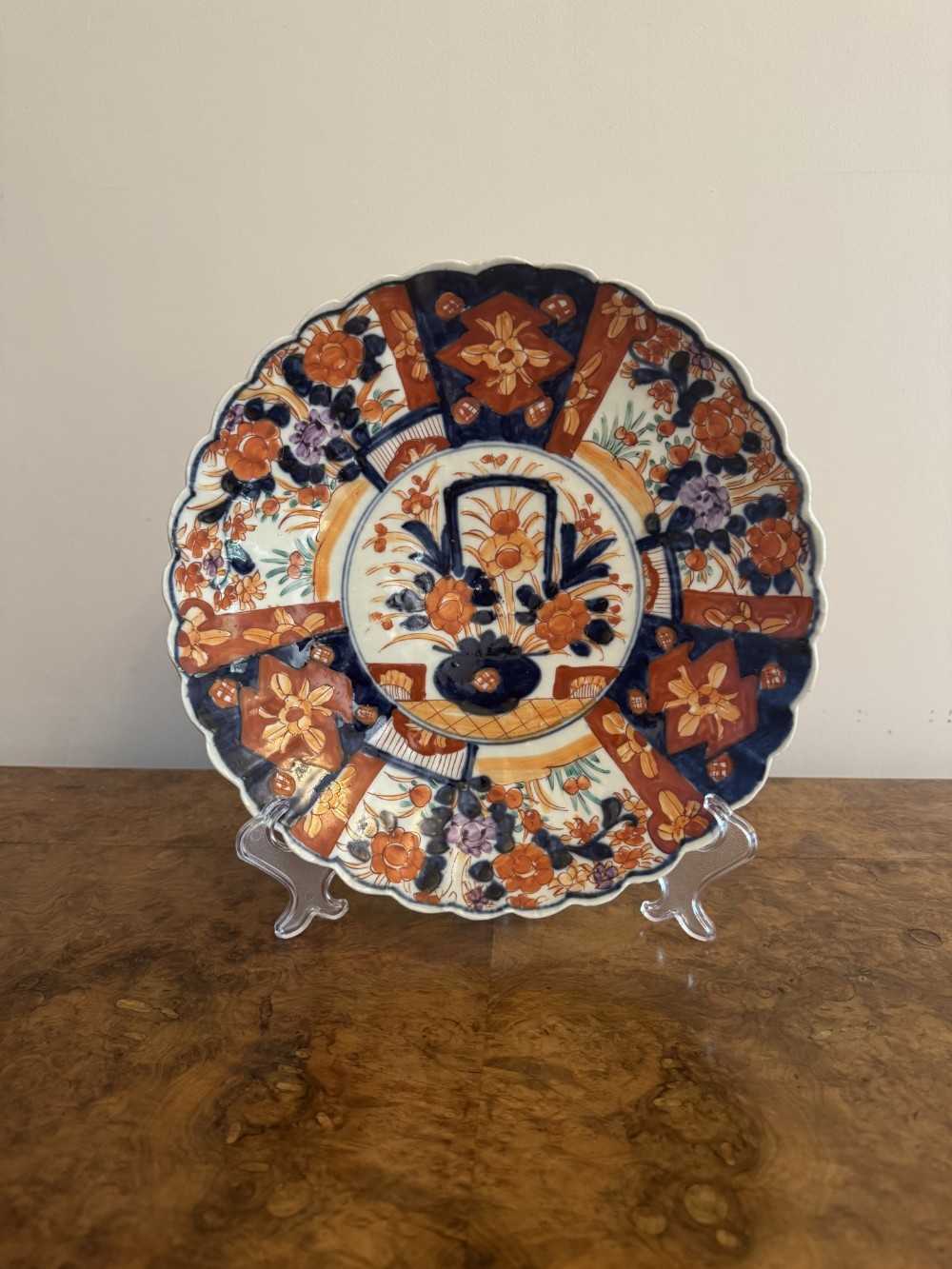 Lovely quality antique Japanese imari plate 