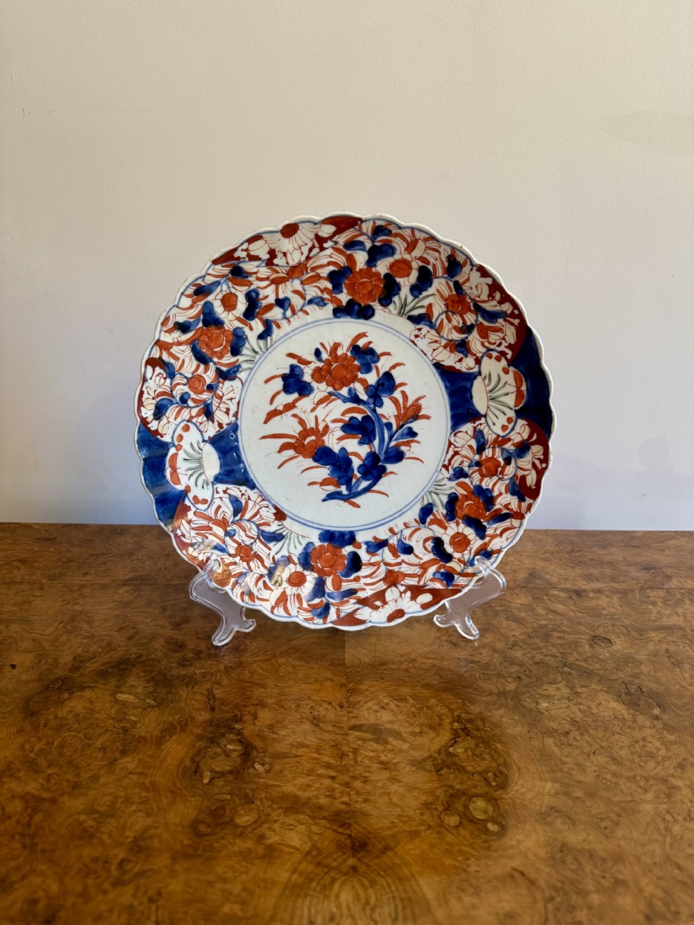 Wonderful quality antique Japanese imari plate 