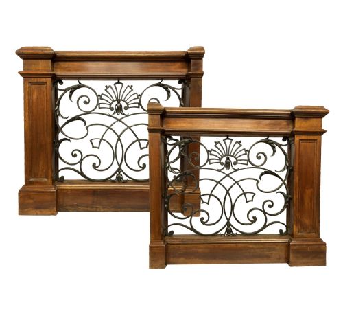 A PAIR OF RAILS IN THE MANNER OF BRANDT
