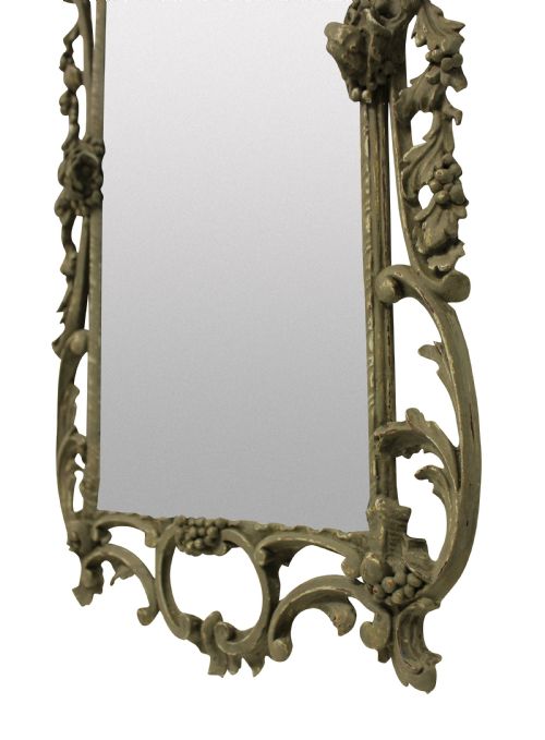 A GEORGE III STYLE MIRROR - ADDITIONAL PHOTO 1