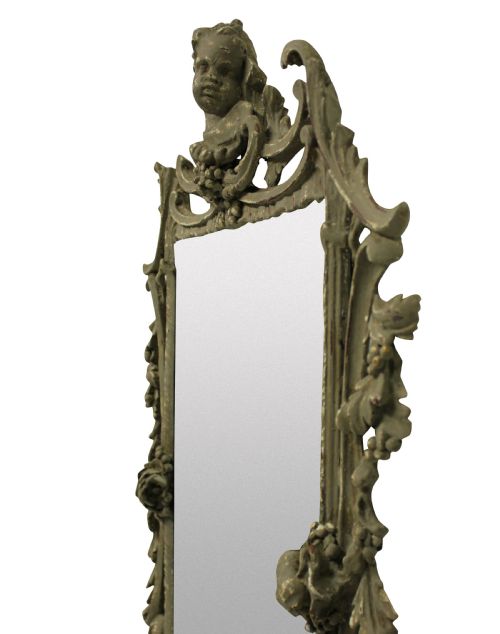 A GEORGE III STYLE MIRROR - ADDITIONAL PHOTO 2