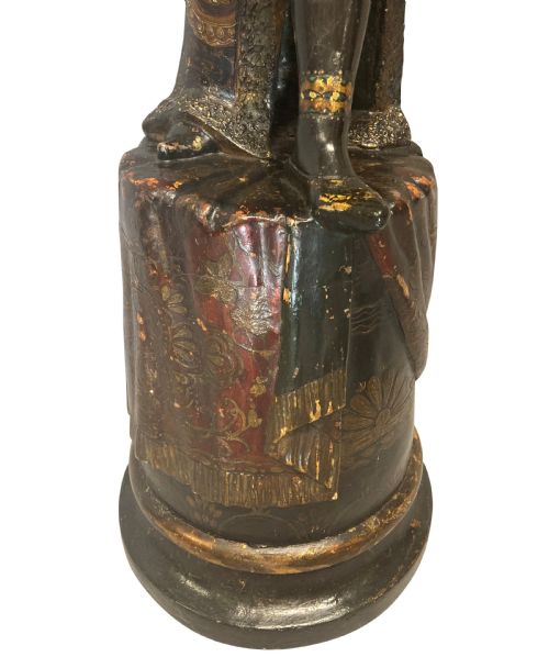 A XIX CENTURY VENETIAN BLACKAMOOR TORCHERE - ADDITIONAL PHOTO 8