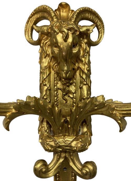 A PAIR OF ENGLISH REGENCY STYLE WALL LIGHTS - ADDITIONAL PHOTO 6