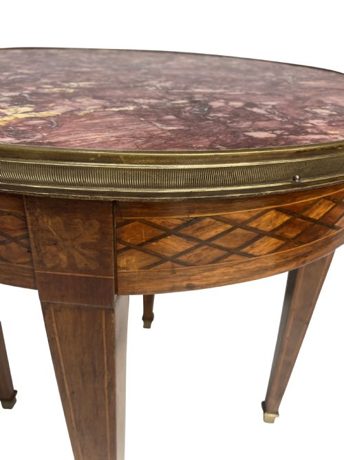 A SMALL FRENCH XIX CENTURY GUERIDON TABLE - ADDITIONAL PHOTO 1