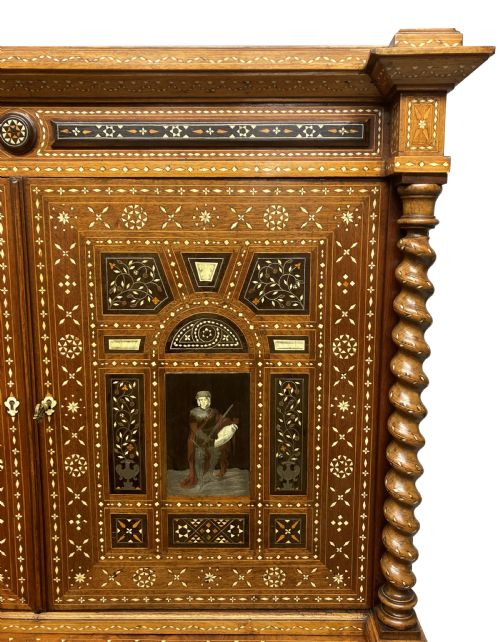A CABINET SECRETAIRE BY ADRIANO BRAMBILLA IN THE MOORISH TASTE - ADDITIONAL PHOTO 3