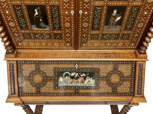 A CABINET SECRETAIRE BY ADRIANO BRAMBILLA IN THE MOORISH TASTE - ADDITIONAL PHOTO 4