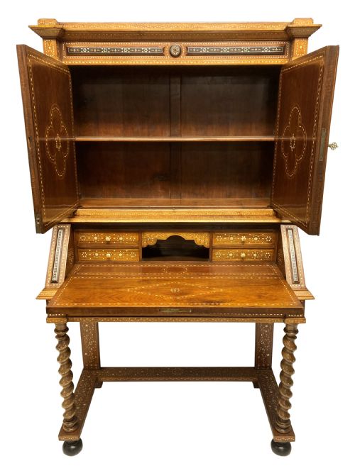 A CABINET SECRETAIRE BY ADRIANO BRAMBILLA IN THE MOORISH TASTE - ADDITIONAL PHOTO 5