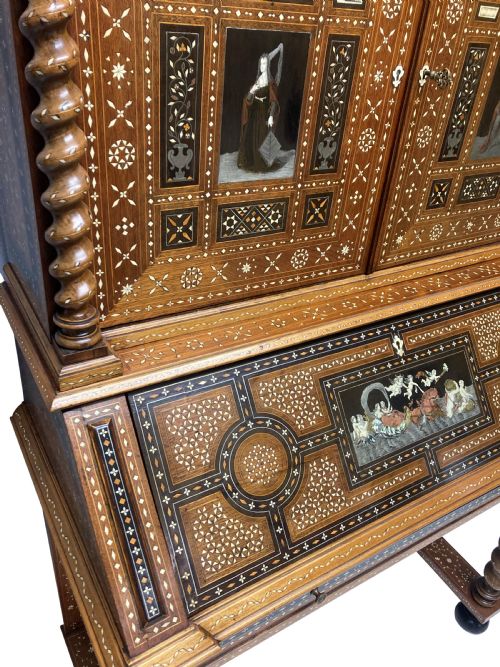 A CABINET SECRETAIRE BY ADRIANO BRAMBILLA IN THE MOORISH TASTE - ADDITIONAL PHOTO 7