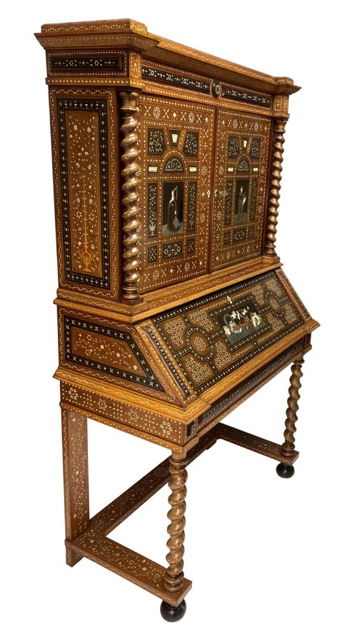 A CABINET SECRETAIRE BY ADRIANO BRAMBILLA IN THE MOORISH TASTE - ADDITIONAL PHOTO 10