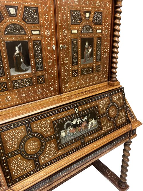 A CABINET SECRETAIRE BY ADRIANO BRAMBILLA IN THE MOORISH TASTE - ADDITIONAL PHOTO 11