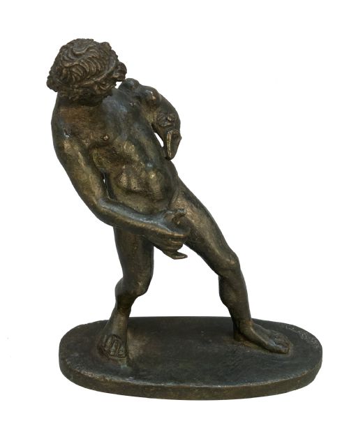 A GRAND TOUR BRONZE FIGURE OF DIONYSUS - ADDITIONAL PHOTO 1
