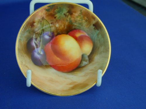 Royal Worcester Fruit Painted Pin Tray