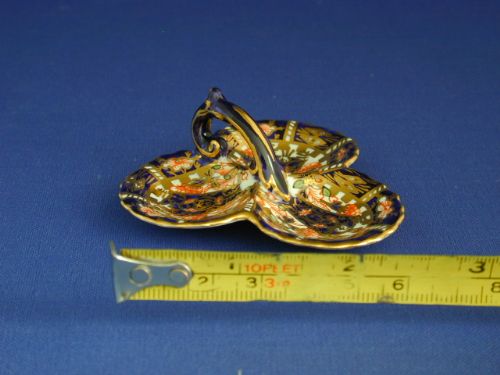 Royal Crown Derby Miniature Trefoil Dish