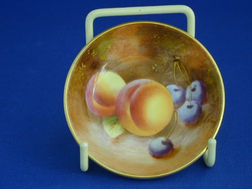 Royal Worcester Fruit Painted Pin Tray