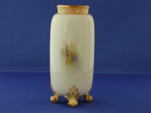 ROYAL WORCESTER VASE SIGNED HARRY DAVIS - ADDITIONAL PHOTO 3