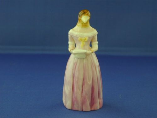 royal worcester candle snuffer diffidence - CATEGORY: ANTIQUE CERAMICS - DATED 1890