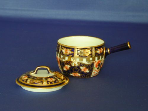 ROYAL CROWN DERBY MINIATURE SAUCEPAN - ADDITIONAL PHOTO 1