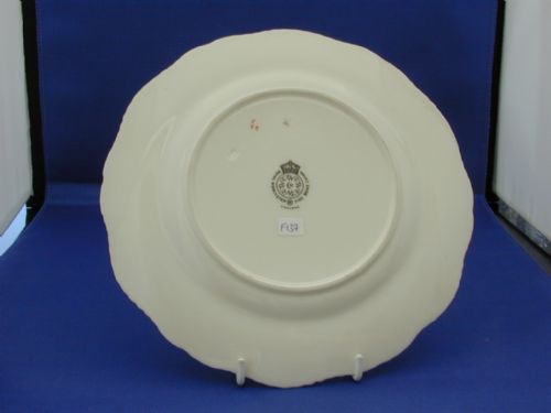 ROYAL WORCESTER FRUIT PAINTED 8 ROPE EDGE PLATE BY JOHN SMITH - ADDITIONAL PHOTO 2