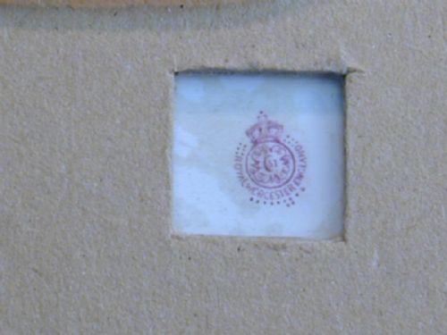 ROYAL WORCESTER FRAMED PLAQUE BY RICHARD SEBRIGHT - ADDITIONAL PHOTO 3