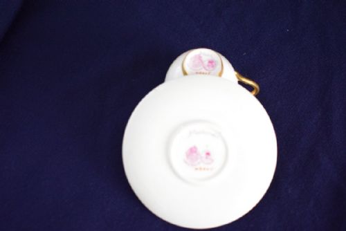 ROYAL WORCESTER CASED COFFEE SET DECORATED WITH SCOTTISH CASTLES - ADDITIONAL PHOTO 2