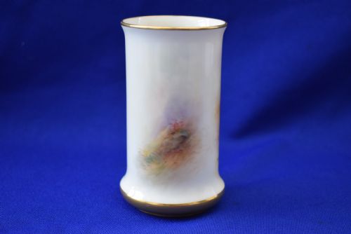ROYAL WORCESTER VASE HIGHLAND CATTLE SIGNED H STINTON - ADDITIONAL PHOTO 1