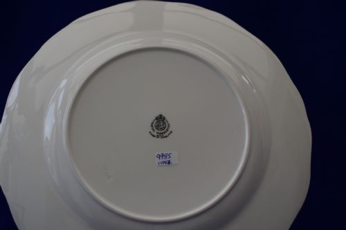 ROYAL WORCESTER PAINTED FRUIT ROPE EDGE PLATE 95 - ADDITIONAL PHOTO 2