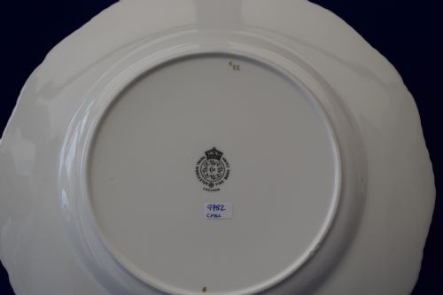 ROYAL WORCESTER ROPE EDGE DINNER PLATE 1075 - ADDITIONAL PHOTO 2
