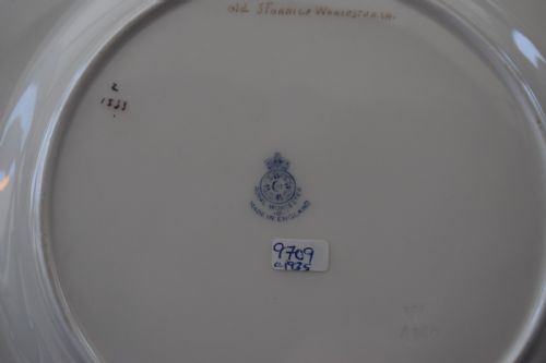 ROYAL WORCESTER SPECIMEN CABINET PLATE SIGNED R RUSHTOM - ADDITIONAL PHOTO 4